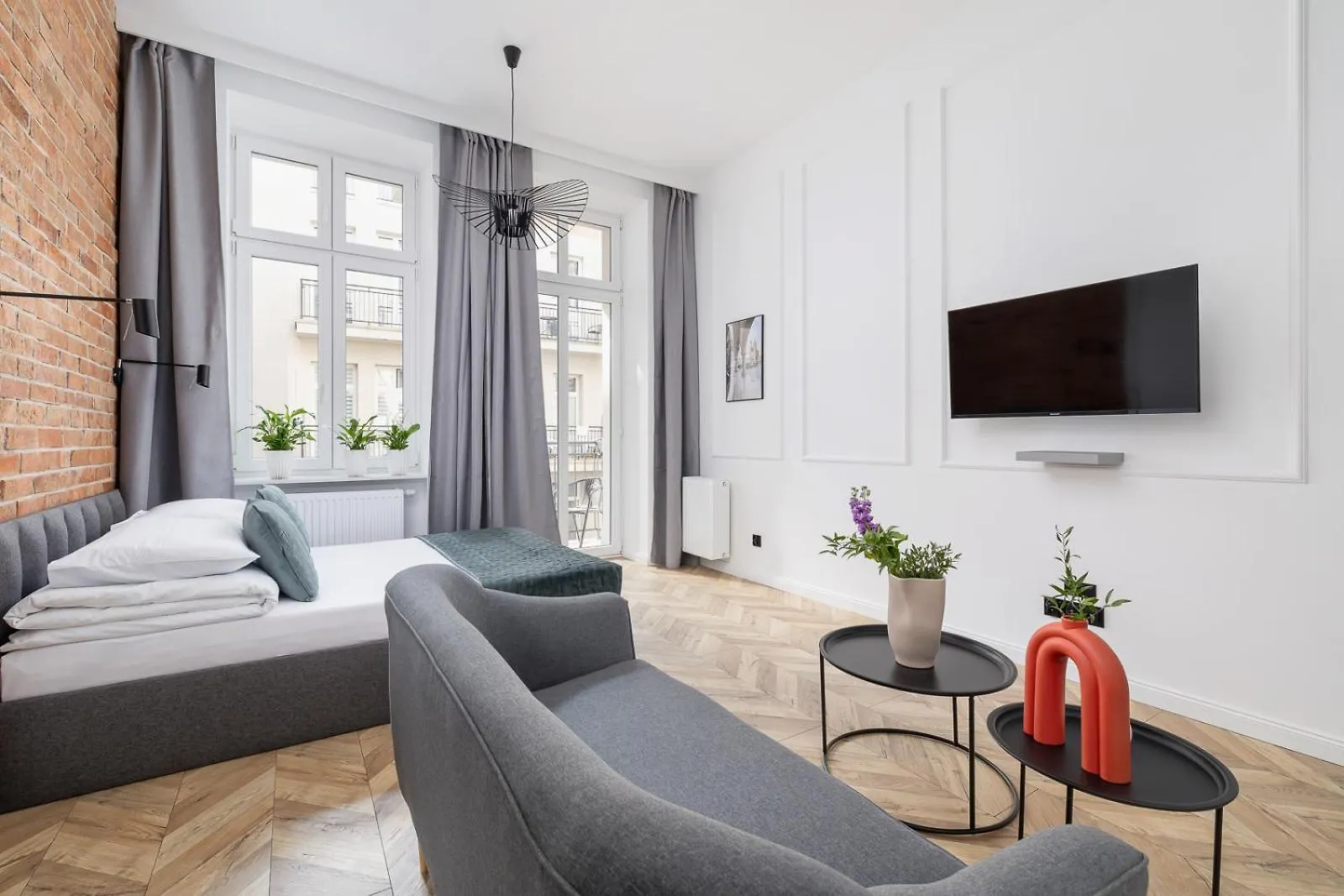 Kazimierz - Balcony Apartment- Starowislna 41 Krakow Apartment
